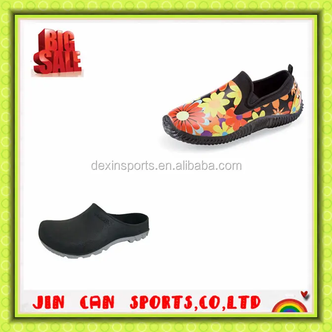 Rubber Garden Shoes, Ankle Rubber Rain Shoes,Neoprene Gardening Shoes