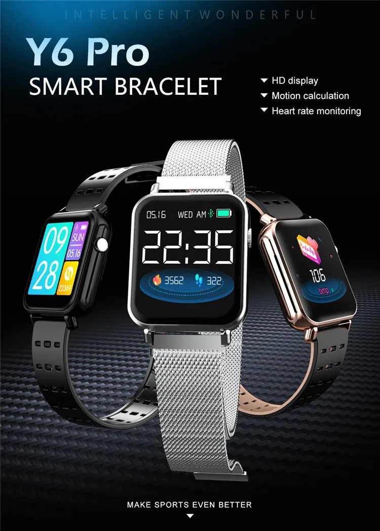 y6 pro smart watch