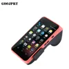 JP-A5 mobile android handheld pos barcode scanner terminal pda with thermal printer
