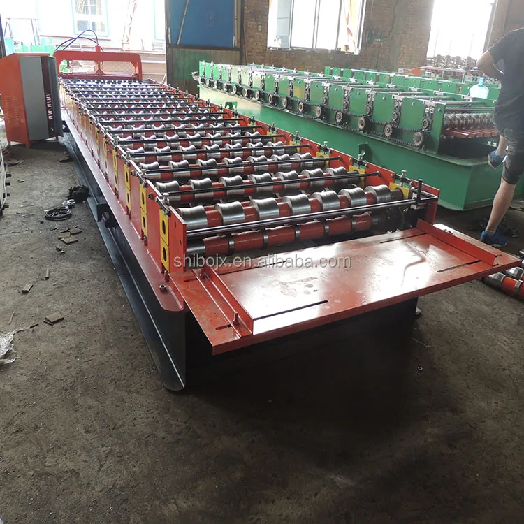 High Quality High Speed Zinc Profiled Sheet Making Metal Roll Forming ...