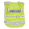 law enforcement LED light reflective vest