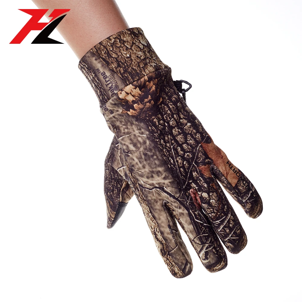 Camouflage Shooting Gloves Neoprene Full Finger Safety Hunting Gloves Buy Hunting Gloves