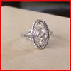 fashion fine jewelry antique styles 1950s vintage platinum statement ring