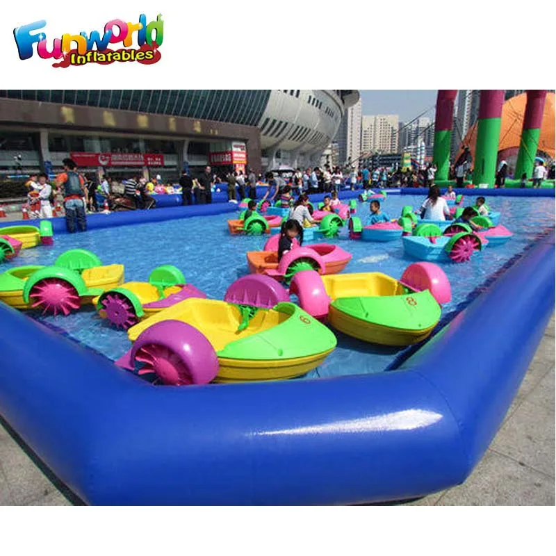 Amusement Swimming Pool Paddle Boat Inflatable Pool Rental Buy