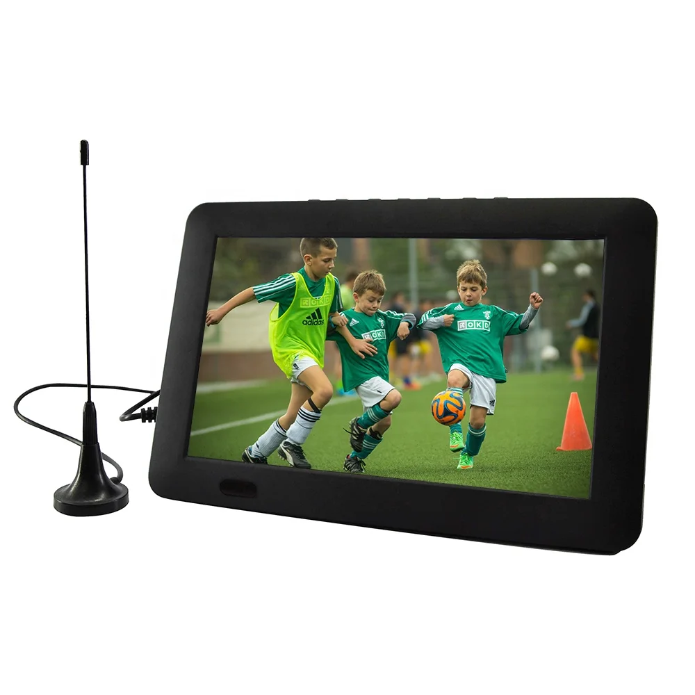 

9" 12v LED portable digital tv mpeg4 dvb t2 digital tv analog