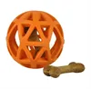 New Pet Chewing Fetching Teething IQ Toy Treat Ball Toys for Dogs Cats Training