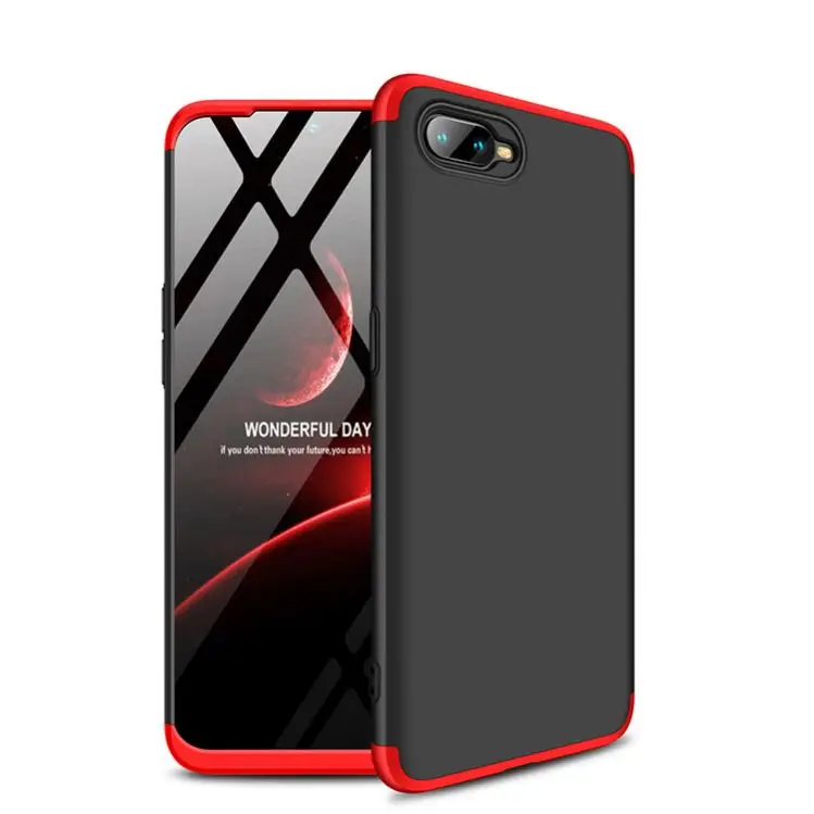 

2019 New Rubber Coating Slim PC Matte Plastic 360 Phone Case For Oppo K1