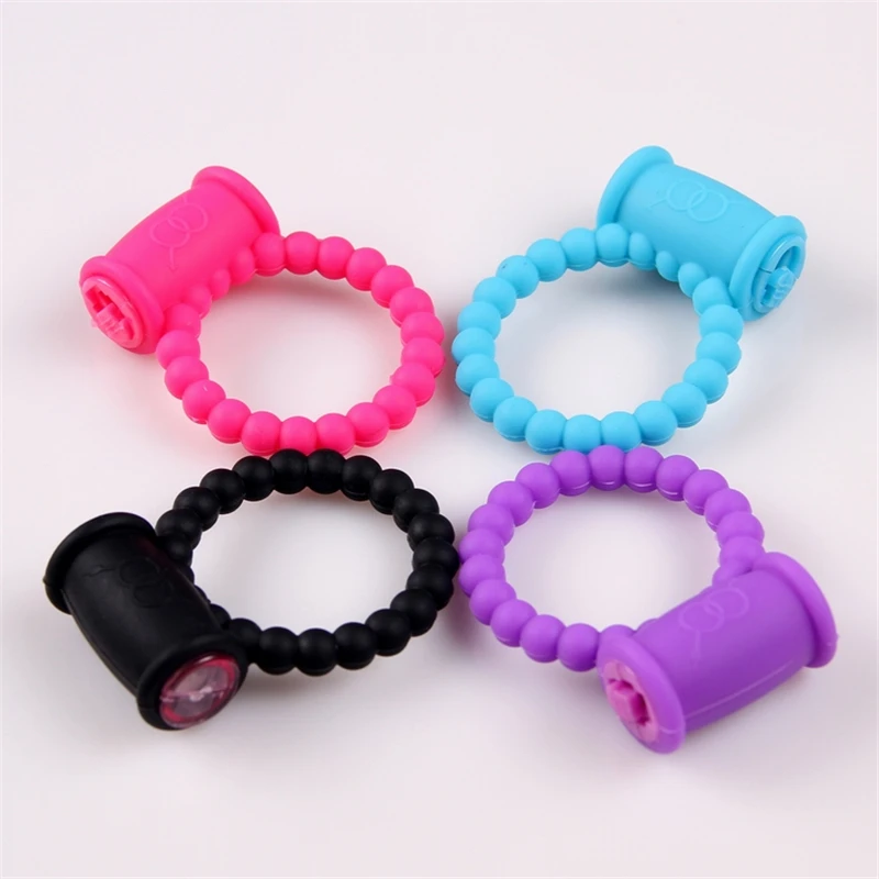 
Hot Selling Sex Toys for Man Mini Vibration Collars Delay Premature Ejaculation Lock Fine Cock Penis Ring 