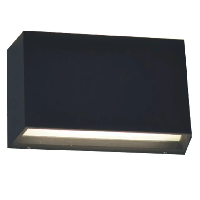 Up down Outdoor White Black wall lamp 6w*2  led wall scone modern