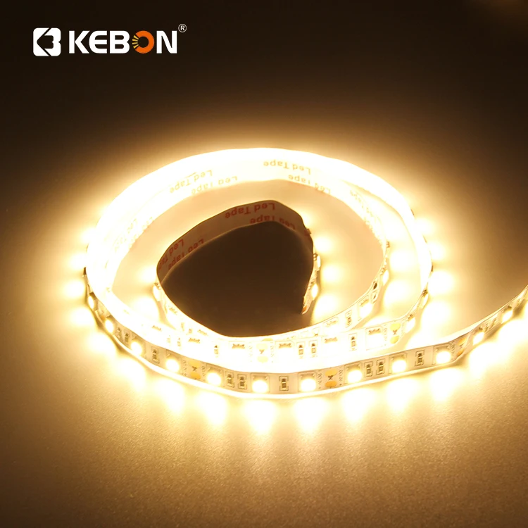 Good quality Waterproof IP67 warm white Home 60 leds 12 volt 5050 rgb flexible led light strip