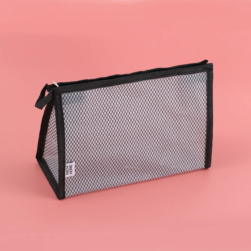 black cosmetic bag