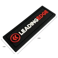 

Hot Designs Customized PVC Rubber Emboss Label Badge for bag /shoes hangtag