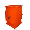 Pipeline vertical permanent magnetic iron separator for cement