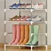Shoe Cabinet Shoes Rack Prevent Dust And Moisture Storage Large Capacity Home Furniture DIY Simple 4 or 6 Layers