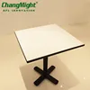 Round Square High Pressure Compact Laminate HPL Table Top 6 mm to 25 mm Indoor and Outdoor Use