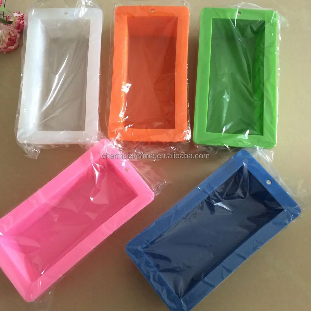 

Hot New High Quality 1000g Soap Made Rectangle Loaf Handmade Soap Mold Soap Bar, Any pantone color