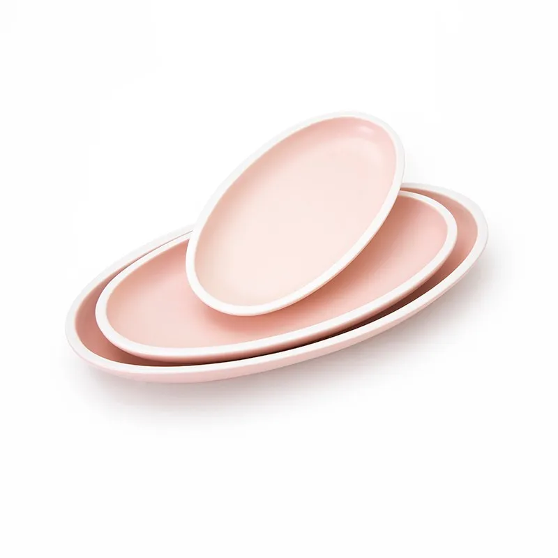 product-wholesale restaurant China bone porcelain dinnerwaresets oval oblong dish plate-Two Eight-im-1