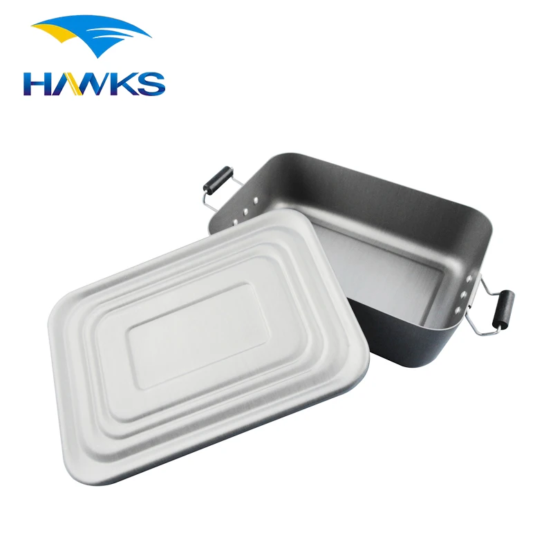 Cl2cdj1812 Comlom Camping Aluminum Mess Tin Lunch Box With Rubber Snap