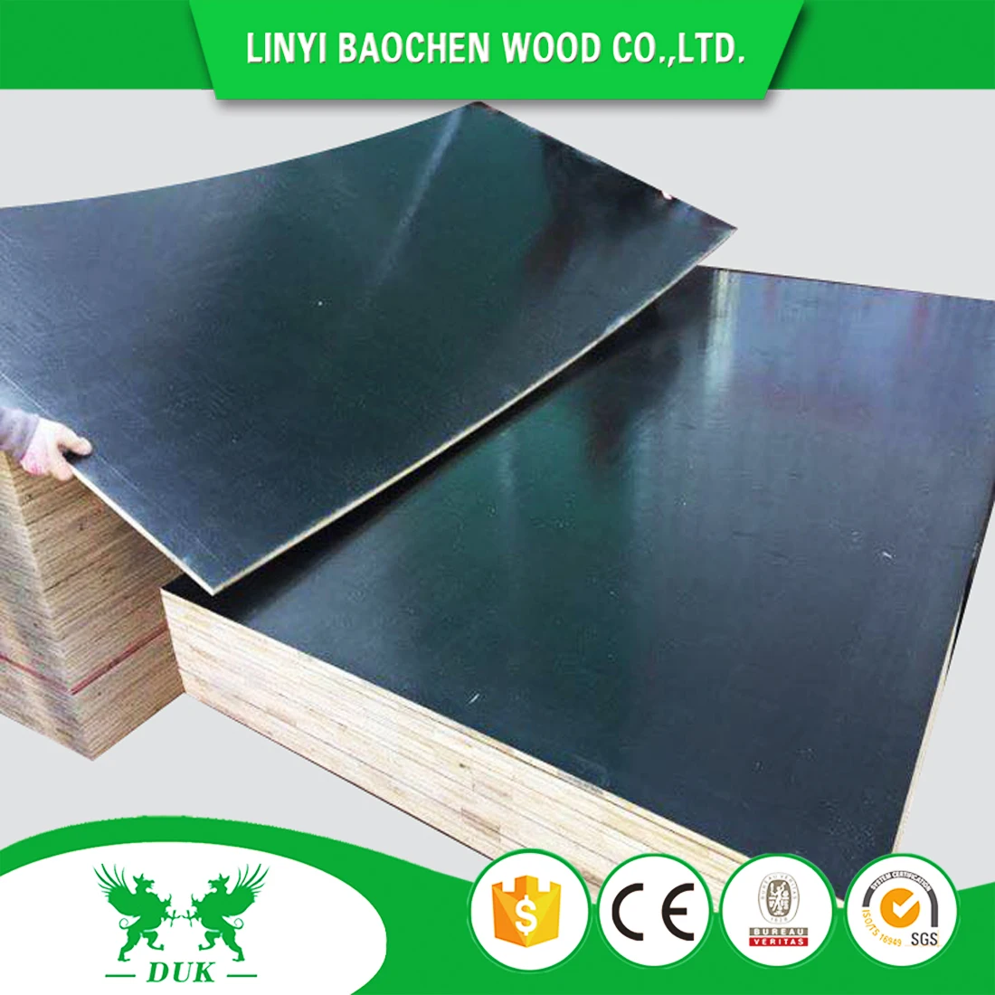 Kenya Marine Plywood,Shuttering Construction Plywood,18mm Black Film