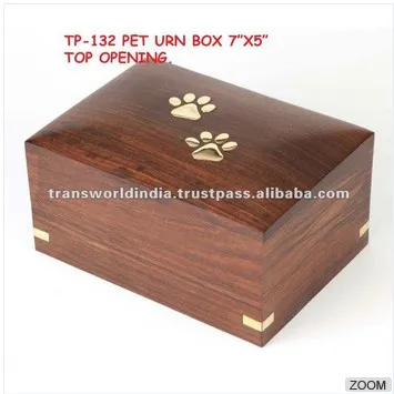 
Wood Pet Urn box 