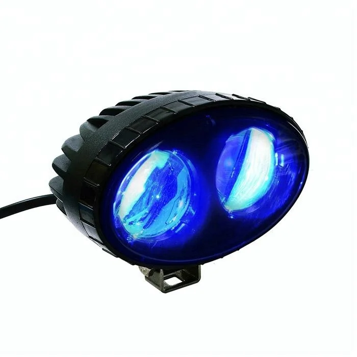 10~30V DC Forklift Blue LED Spot light Safety Warning Lamp, forklift led warning light, 20w forklift led