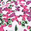 wholesale butterfly print pure silk chiffon fabric dress material