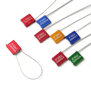Wholesale Adjustable Length Fixed Pull Tight One-off Safety Container Cable Seal