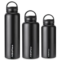 

Portability leak proof double wall vacuum insulation vacuum custom stainless steel water bottle sports metal bottle
