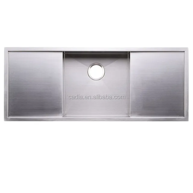 double <strong>drain</strong> board stainless steel kitchen sink in dubai