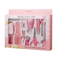 

10pcs Newborn Nursery Health care Set with baby Grooming tool kit baby care kit manufacturer Newborn baby gift set