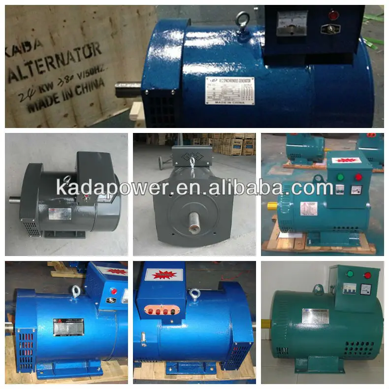 Kada St10kw Ac Generator Brush Dynamor 10 Kva Dynamo Motor Generator