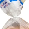 Double wire plastic clip band for bread bag closing