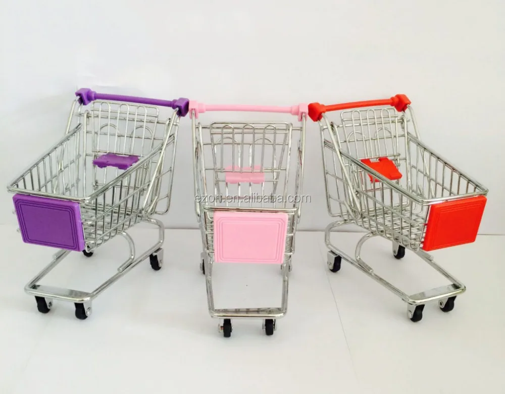 metal shopping cart toy