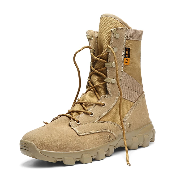 

YT Shoes Outdoor military boots men's desert boots breathable wear combat boots