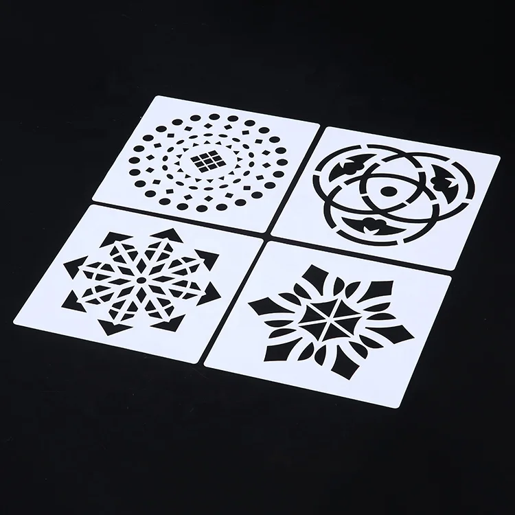 
Plastic Quilting Stencil Painting Craft Stencil Template Stitch Sew Clear 