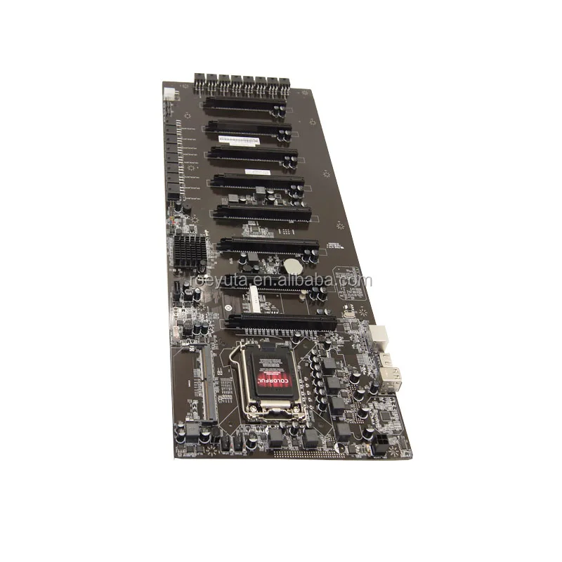 

8gpu mining motherboard, Black