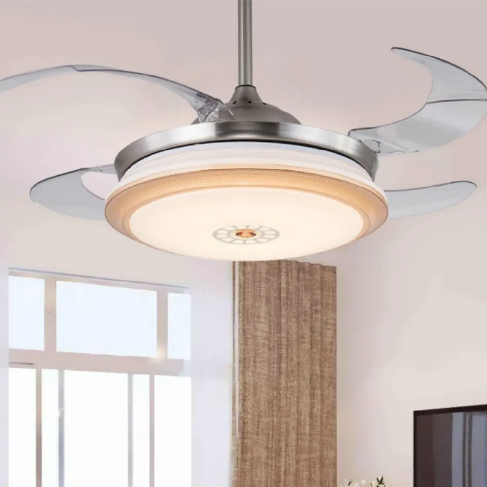 Chrome Lighting Groups Indoor Ceiling Fans 48 Inch Invisible