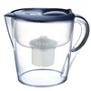 Plastic water filter pitcher with cups