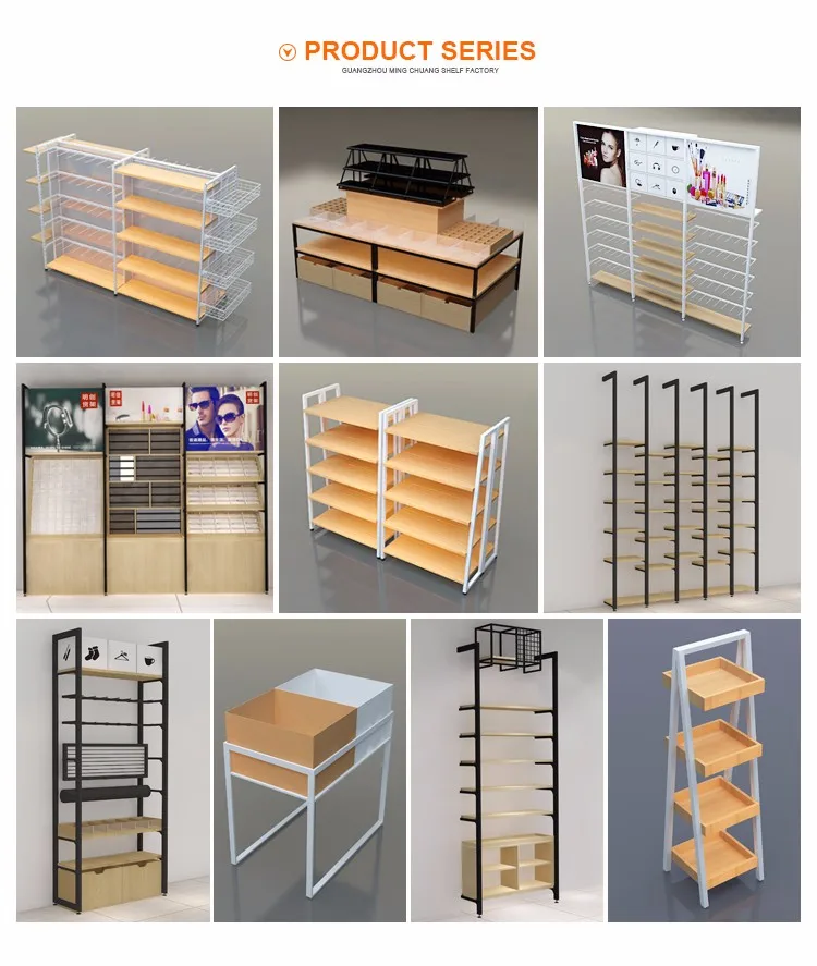 2019 Modern Style Customized Rack Boutique Store Boltless Shelving