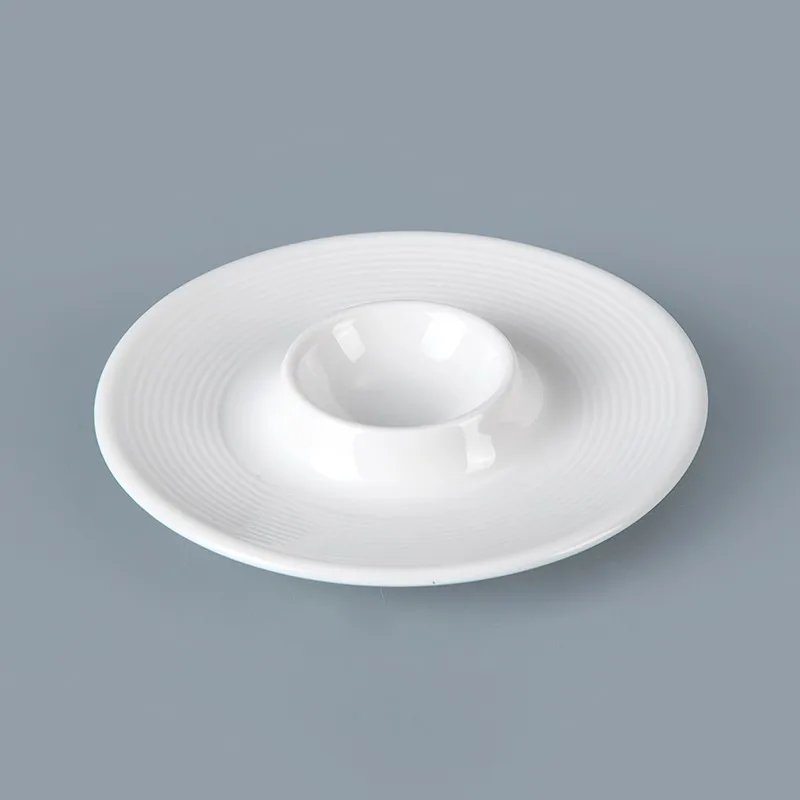 product-Two Eight-dinnerware high quality egg tray porcelain egg holder hotel restaurant egg plate s