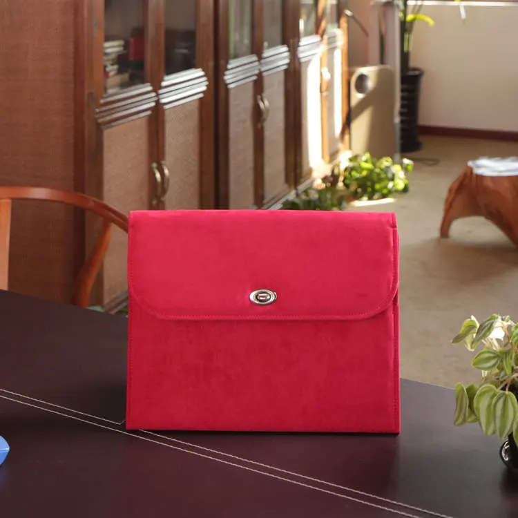 
Accordion Document Holder Fabric Expanding File Folder 