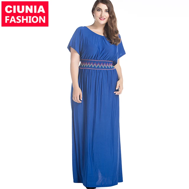 

5048# 6xl wholesale maxi adjustable form boutique fashion for plus size women clothing, As shown