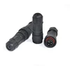 2 3 4 multi pole quick lock IP68 auto power connector outdoor waterproof connector