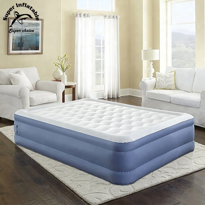 China Manufacture Blow Up Comfortable Blow Up Raised Bed Mattress Air