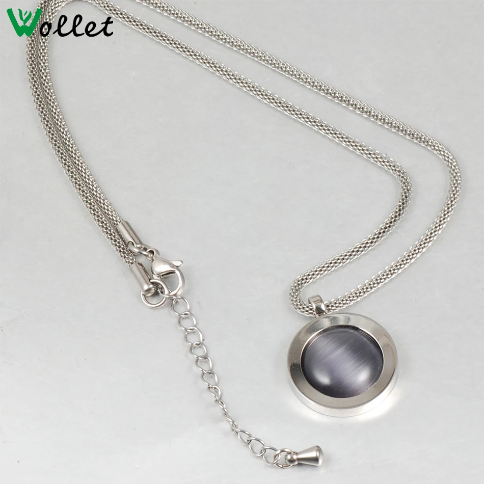 Custom Stainless Steel Jewelry Bio Scalar Energy Gemstone Pendant Necklace Buy