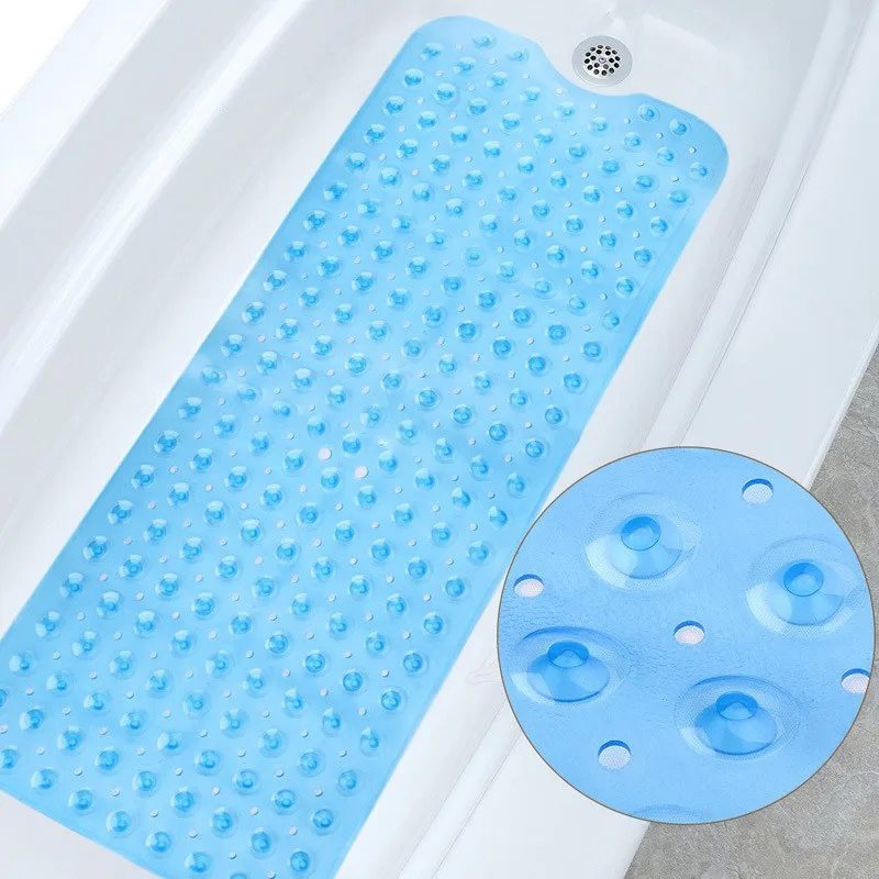 Extended Pvc Anti Slip Bathroom Bathtub Cushion With Sucker Pad Seat