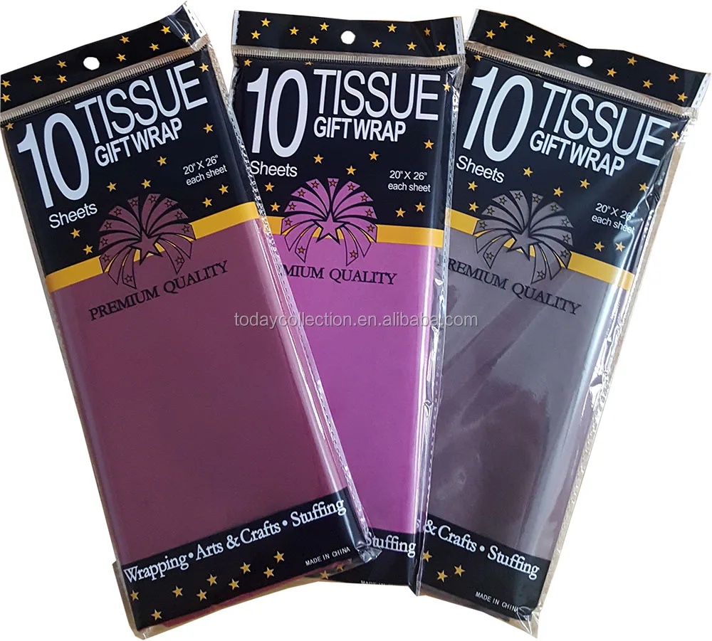 
17g plain color tissue paper 