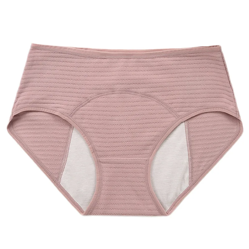 

Breathable cotton period panties pants menstrual underwear, As picture