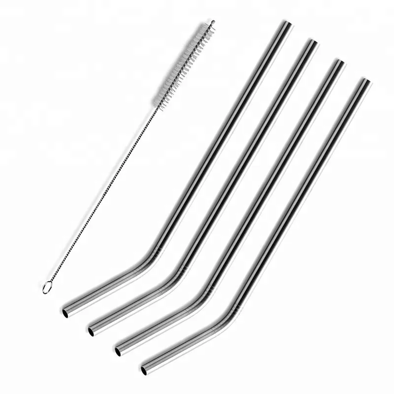 

New product metal stainless steel drinking straws for sale, Silver