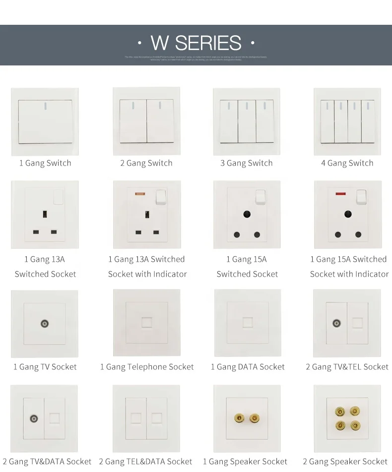 Saudi Arabia Electrical Power Outlet Simple 1 Gang Swithed Socket Buy